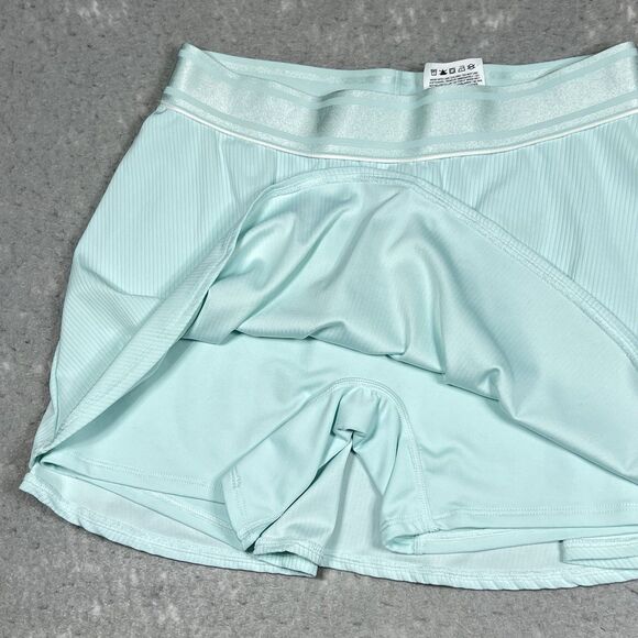 Nike Court Dry Flouncy Tennis Skort Skirt Aqua Green Women’s Small 939318-336 - Picture 4 of 13